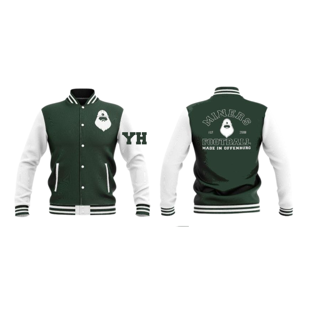 Collegejacke (mit Initialen)