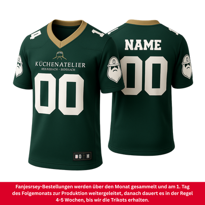 Miners Fanjersey mit Wunschname/Wunschnummer